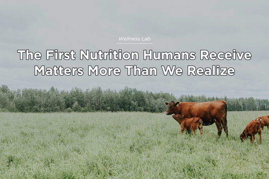The First Nutrition Humans Receive Matters More Than We Realize