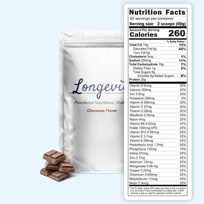 Longevity All-In-One Nutritional Shake Mix