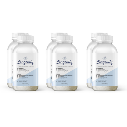 Longevity Nutritional Shake 6 Bottle Pack
