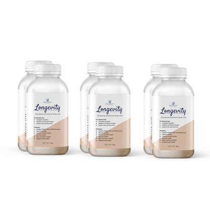 Longevity Nutritional Shake 6 Bottle Pack
