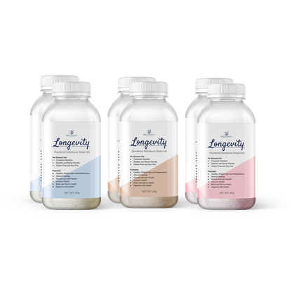 Longevity Nutritional Shake 6 Bottle Pack