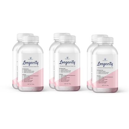 Longevity Nutritional Shake 6 Bottle Pack